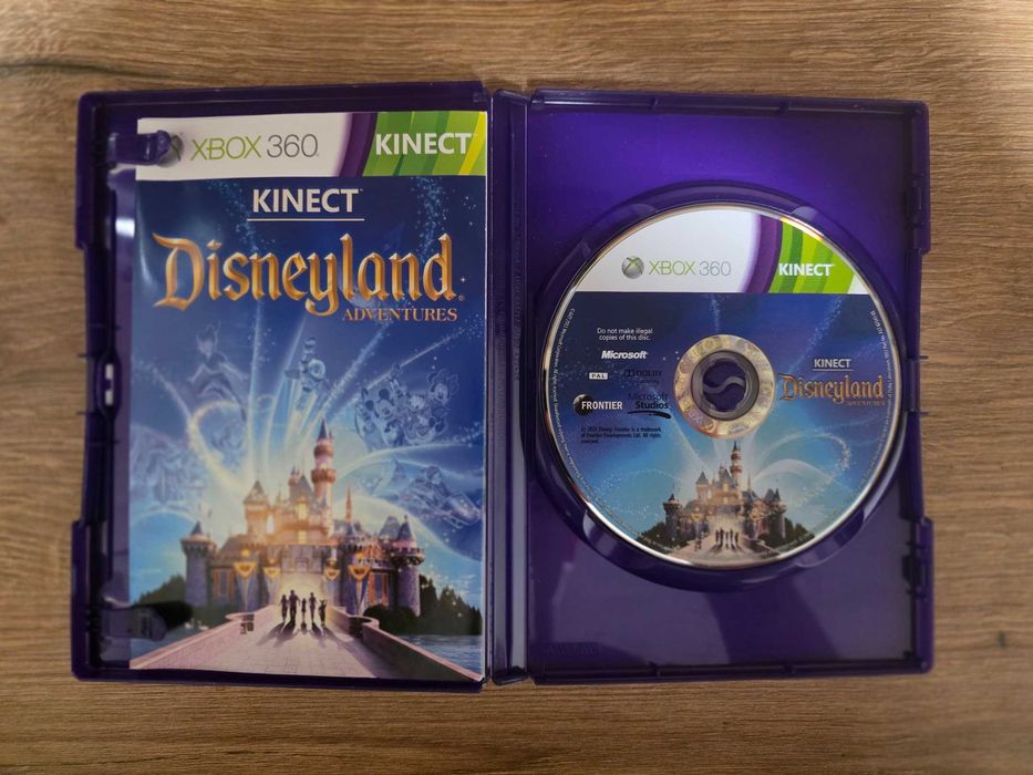 Disneyland Adventures за Xbox 360 | Kinect Required | Книжка | Тествана и работи отлично