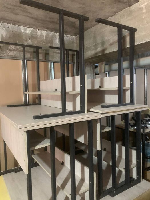 METALL asosli parta va stullar