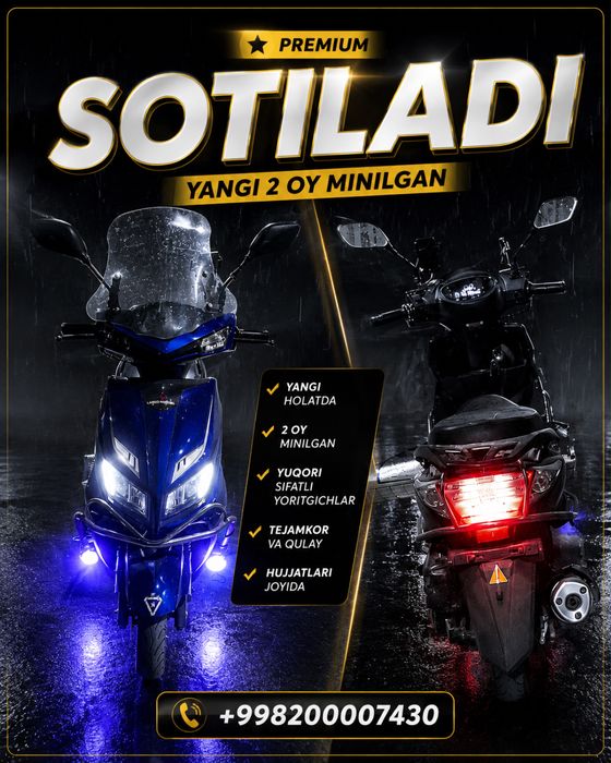 SOTILADI – Benzinli skuter