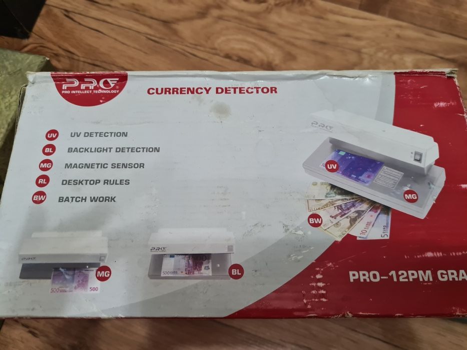 Детектор подлинности валют