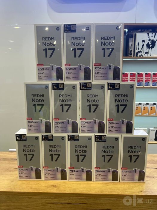 Redmi Note 17 Доставка есть и рассрочка