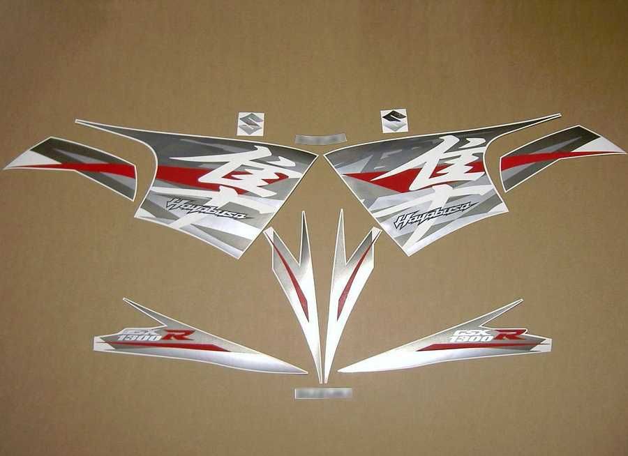 Стикери Сузуки 1340 Hayabusa 2012-2014г лепенки Suzuki Хаябуса графики