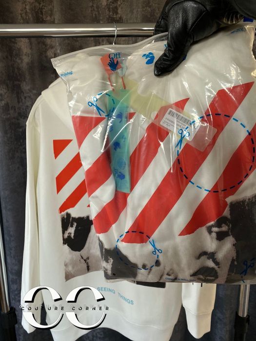 Hanorac OFF-White • Calitate TOP • Marilyn Monroe Print