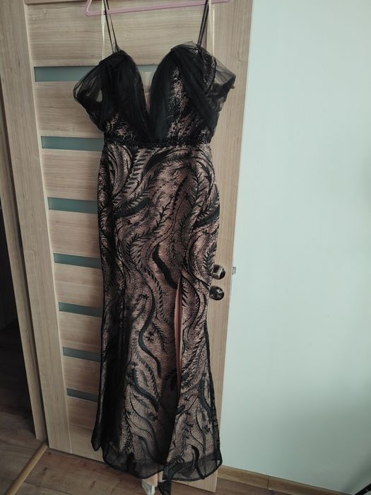 Rochie de nașă Gizell.