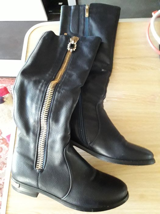 Д/сезонные сапоги 36 р.