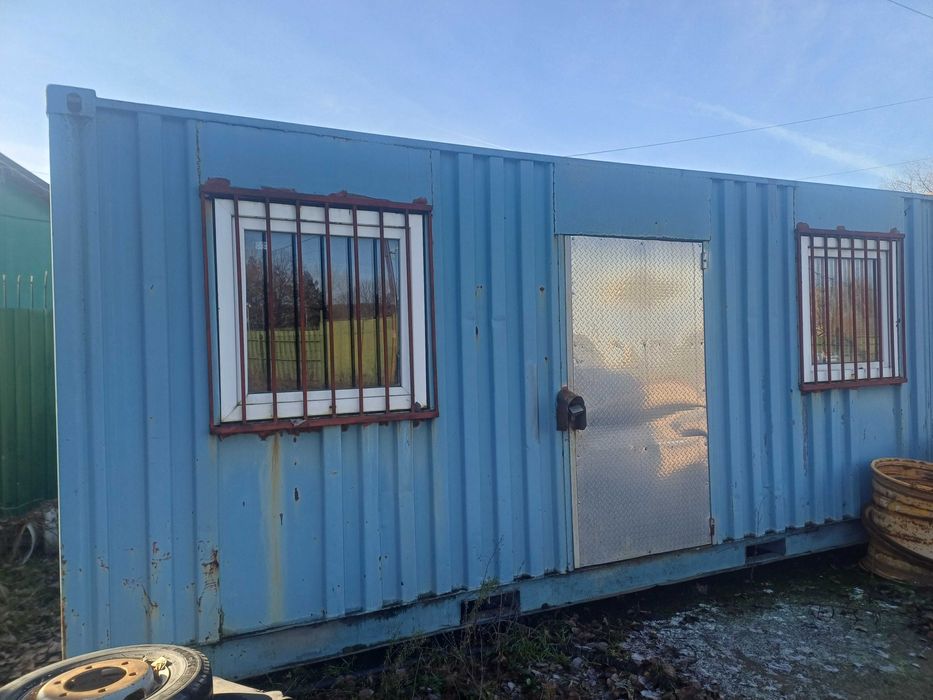 Vand urgent euro container transformat  pentru șantier.