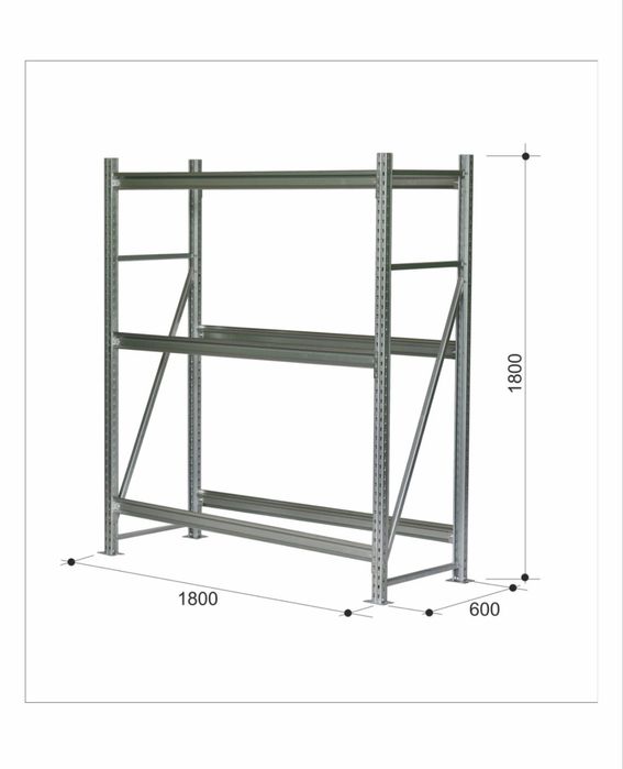 Продам стеллажи складские