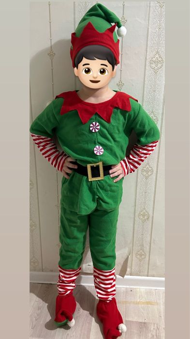 Костюм гномика гнома на 5-7 лет