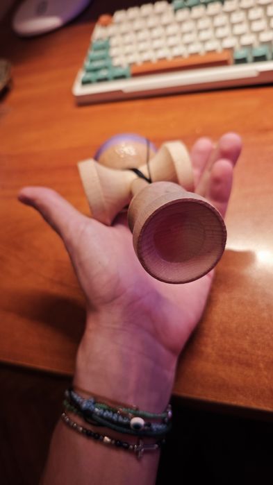 Kendama Okendama Lollipop Purple Neo Glaze