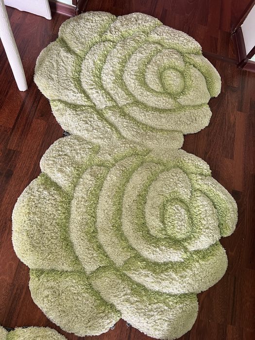 Комплект ковров зеленые