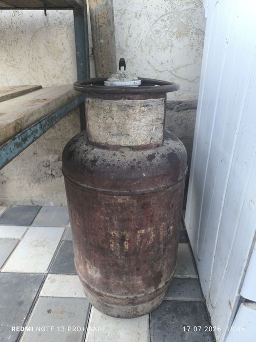 Маленький газовый баллон