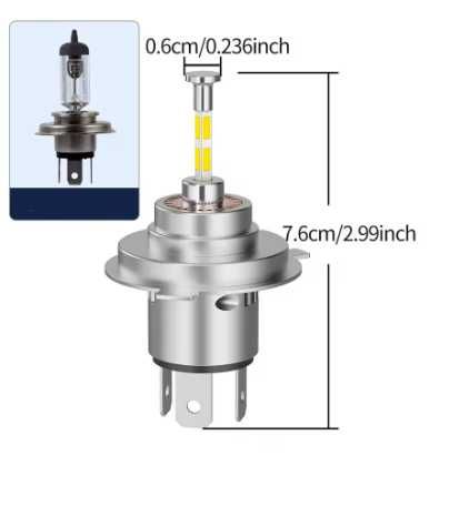 LED крушки H4 360°