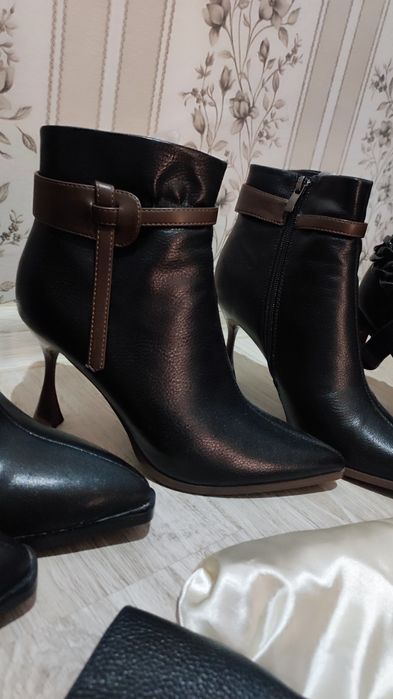 Продам ботинки,сапоги, кожа