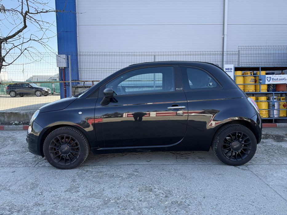 FIAT 500 Cabrio 0.9 Benzina 2011 decapotabil^ Euro 5, AC functional, 97.000 km reali, perfect functional