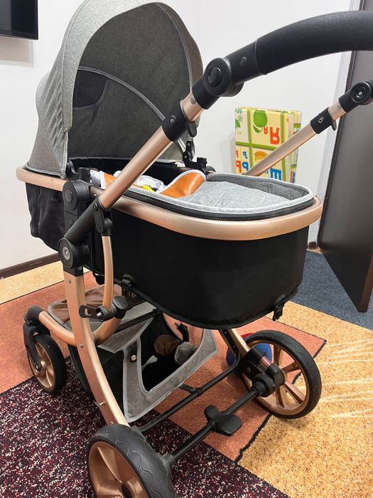 Продам коляску детский столик и люльку