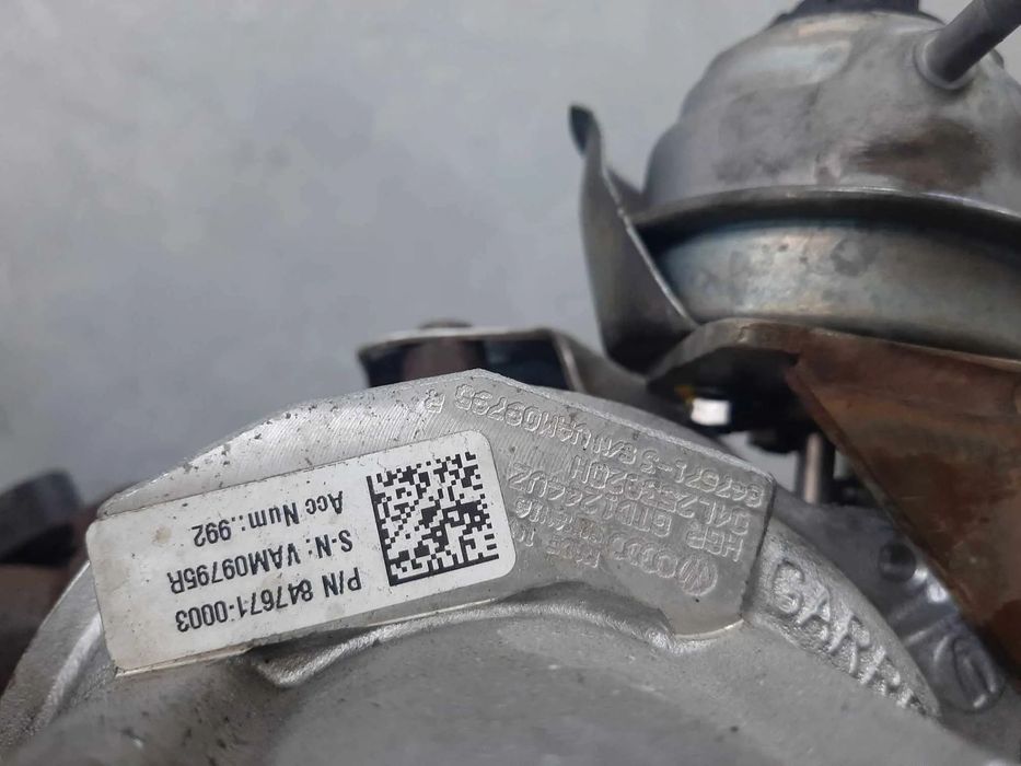 turbina 1.6 tdi seat leon audi a3 8v skoda octavia 3 vw polo 6r golf 7  04l253020h  847671-3