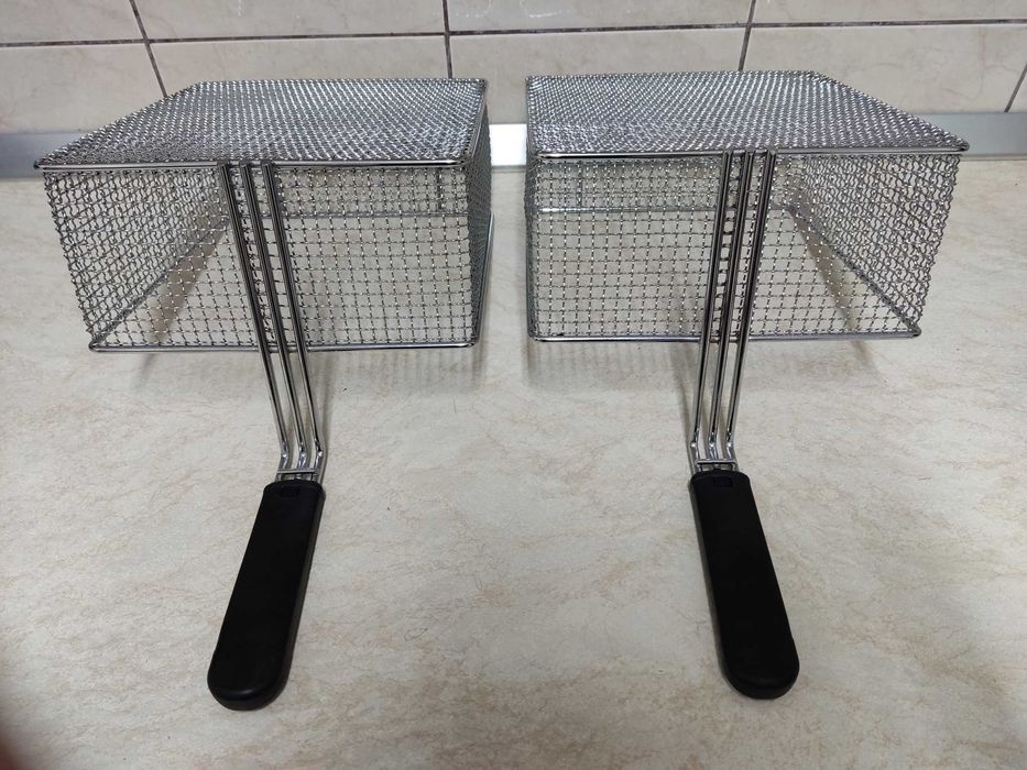Doua cosuri pentru friteuza profesionala 255mm/230mm/110mm