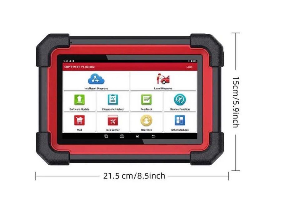 Diagnoza profesională auto launch sistem x431 nouă 919x BT