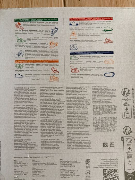 Бебешки обувки GEOX