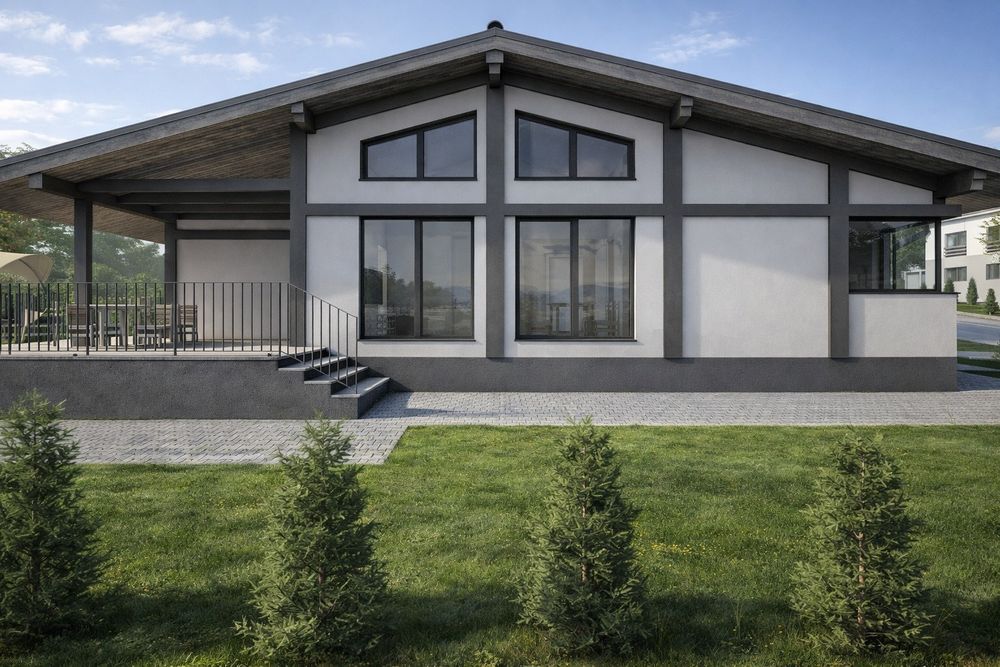 Case Noi Single De Vanzare Pe Un Nivel, In Livezeni Cu Teren De 700mp