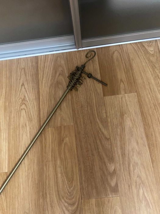 Гардина железная 3.5 м, б\у