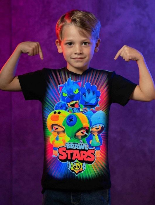 Детские светящиеся футболки