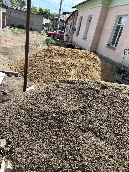 Песок баласт щебень