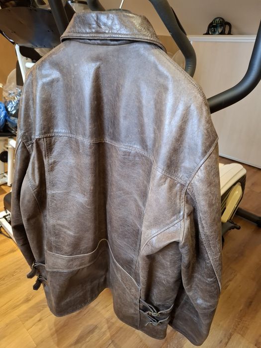 Geaca piele vițel masura XXL
