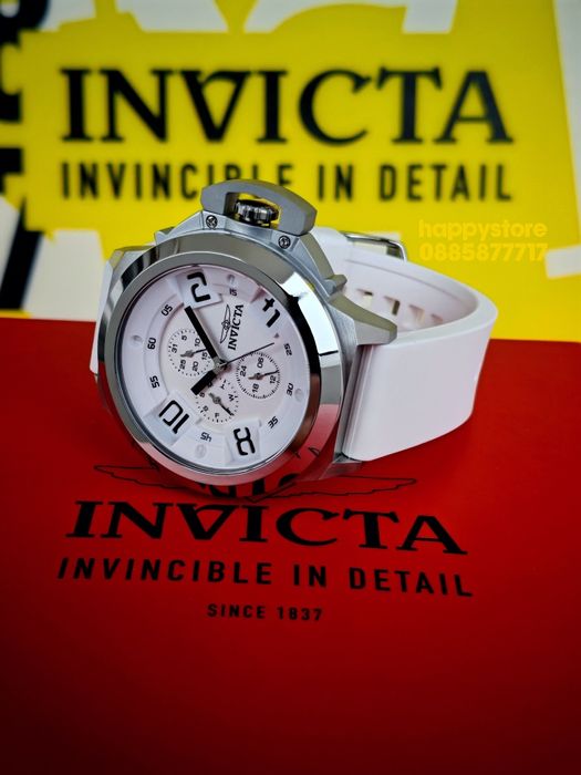 INVICTA Corduba White 48 mm, Инвикта нов ръчен часовник