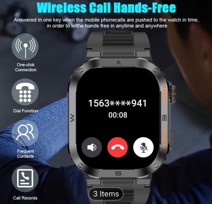 Смарт часовник 100 спортни режима