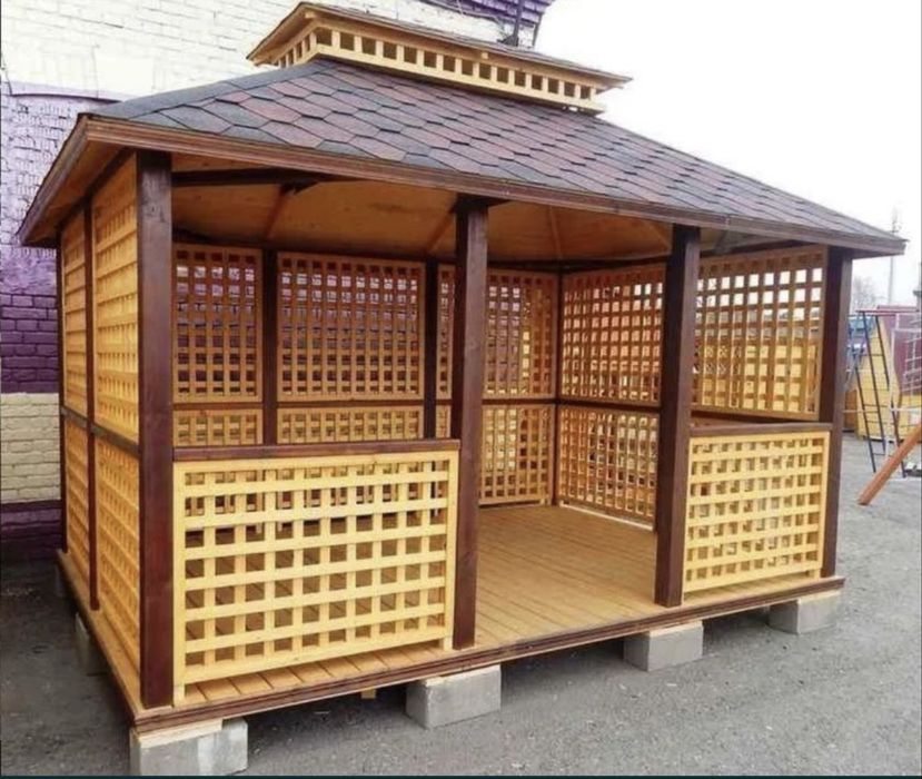 Foisor premium din lemn tratat