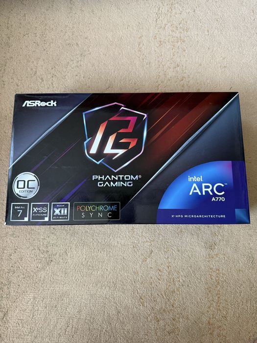 Asrock ARC A770  Noua (nefolosita)