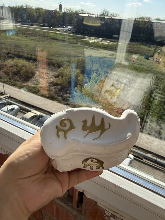 Бонбоньерки асики из гипса