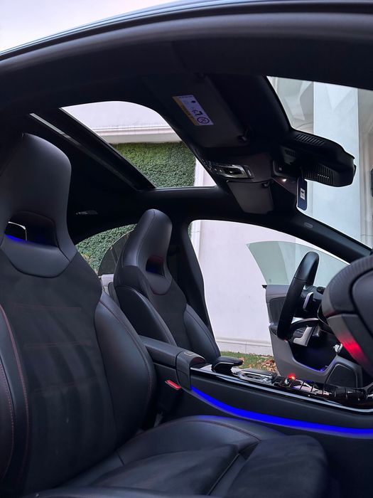 Mercedes CLA250 AMG, gri mat, DISTRIBUȚIE NOUA, PANO, scaune memorie