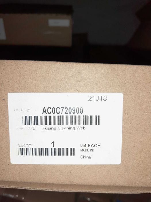 AC0C720900 Konica Minolta c12000 Fusing Cleaning Web