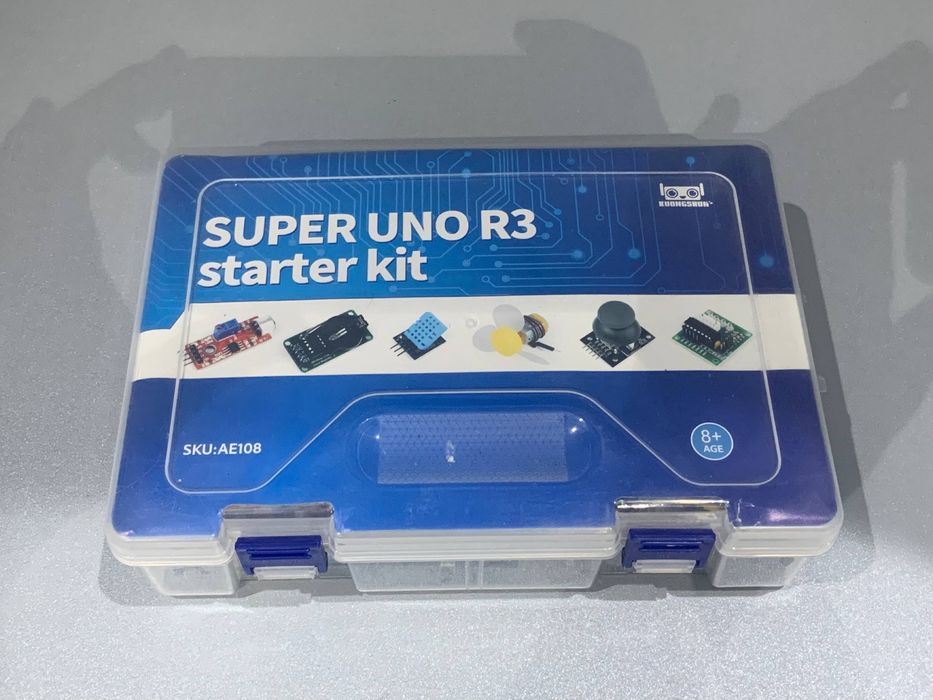 Arduino UNO R3 Super Starter Kit + Robot Car + Sensorlar