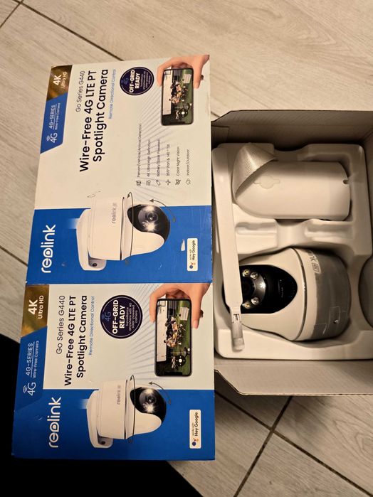 Reolink Go Ultra G440, 8MP, 4K, 4G LTE plus panoul solar Reolink 2