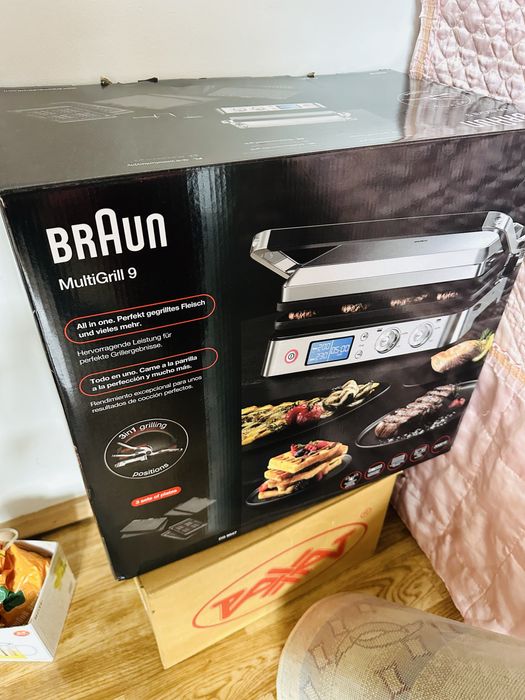 Электрогриль braun cg9047