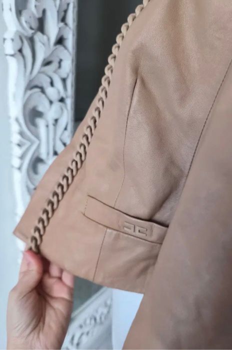 Elisabetta Franchi ест.кожа оригинално яке