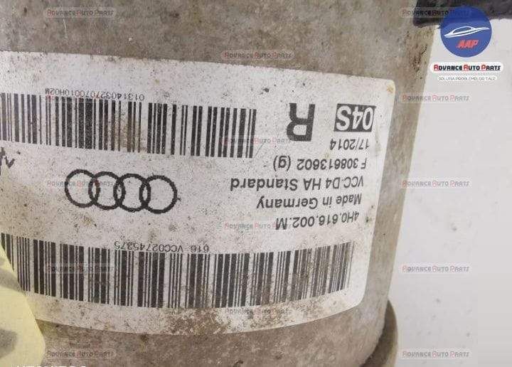 Perna aer amortizor dreapta spate - original Audi  A8  D4/4H [2010 - 2