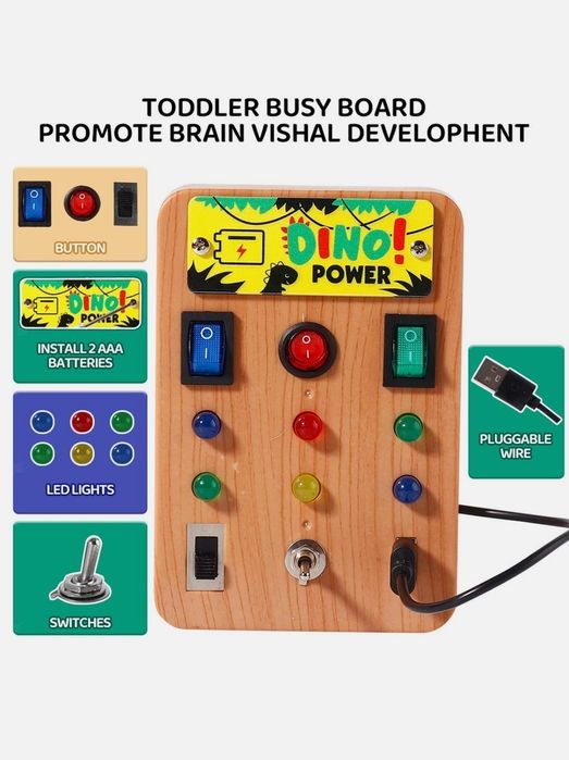 Бизиборд,  монтесори играчка