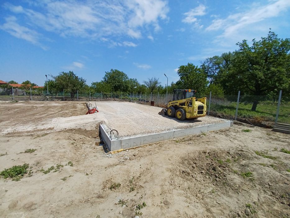 Услуги с бобкат и самосвал