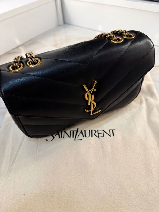 Оригинална дамска чанта Loulou  Small in Matelasse Lambskin YSL