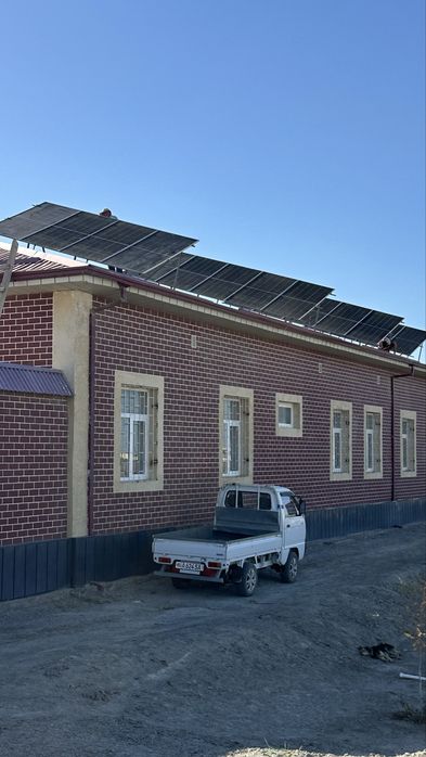 Куёш панел урнатамиз. Солнечний панел . Quyosh panel