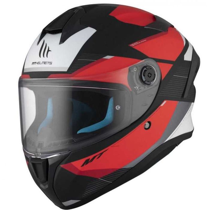 Каска MT Targo s Kay B5 MATT BLACK/RED Размери: XS,S,M,L,XL