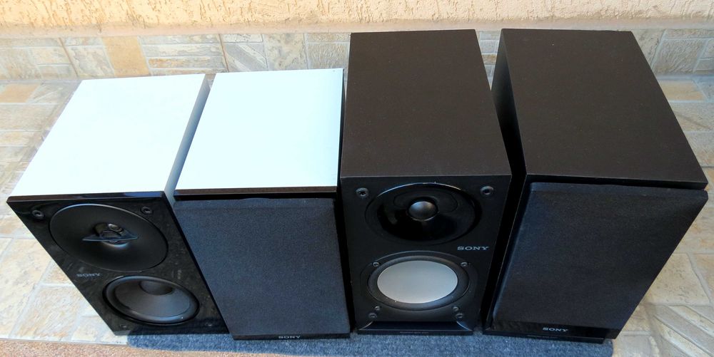 Boxe Sony SS-CDH 5 ,Type: 2-way bass-reflex , Puterea nominală (RMS) este pentru stereo 2 x 50W, Impedance: 6 Ohm