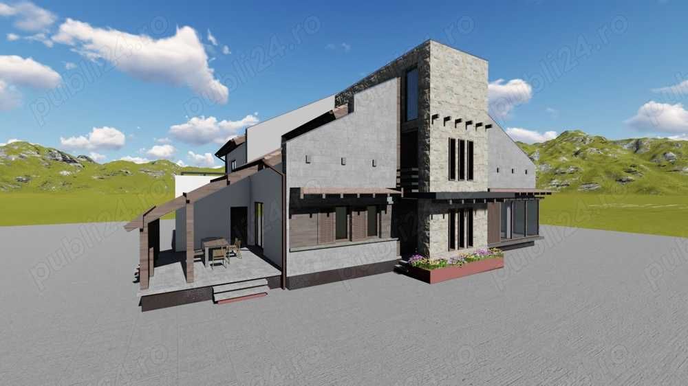 Proiecte case , hale , pensiuni , etc - Autorizatie de construire DTAC