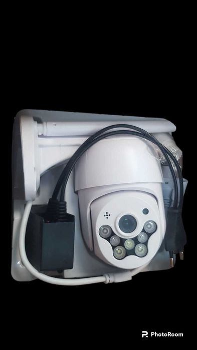 + карта памет 64GB 5MP К7 външна WIFI PTZ Камера ICSEE SMART HOME