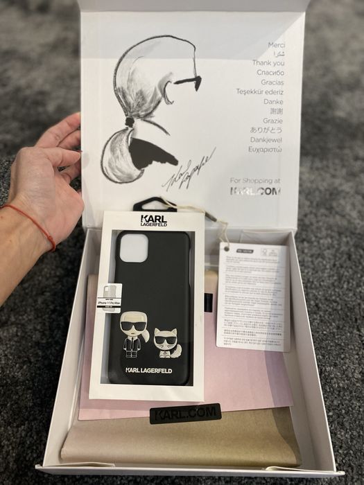 Оригинален! Karl Lagerfeld за Iphone 11 pro max