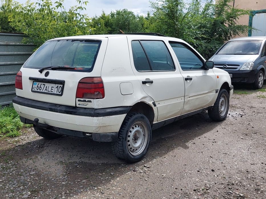 Гольф 3, на полном ходу